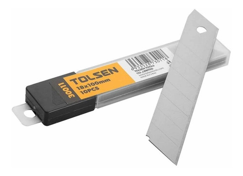 Set 10 Hojillas Para Exacto / 18 X 100mm (4 Packs)