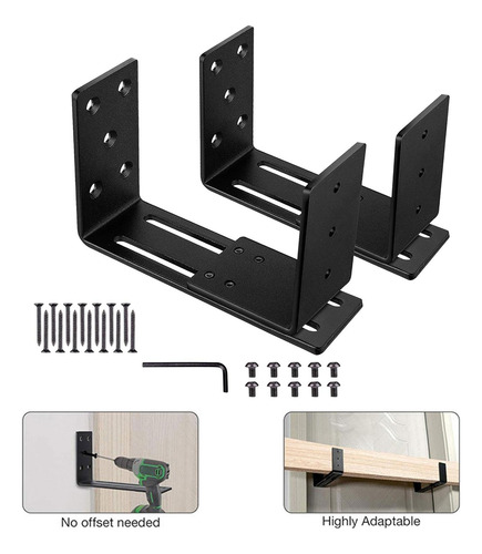 Soporte De Barrera Para Puerta, Soporte De Barra De