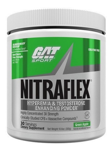 Pre Entreno Gat Nitraflex (30 Servicios) Varios Sabores