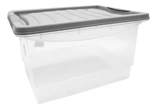 Organizador Contenedor Caja Plástica 18 Lts C/traba Zztt