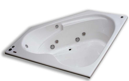 Hidromasaje Esquinero Jacuzzi 160x160 8 Jet Acrílico Premium