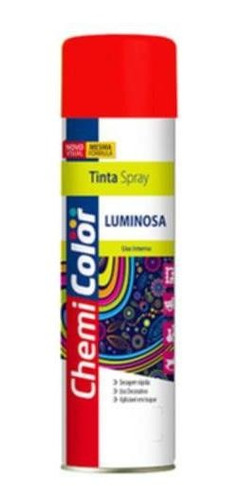 Tinta Spray Luminosa Laranja 380ml