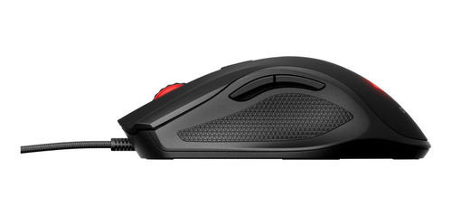 Imagen 1 de 5 de Mouse de juego HP  OMEN Vector 8BC53AA negro