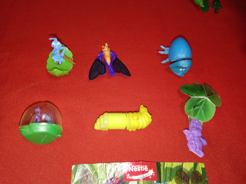 Bichos Coleccion 6 Figuras Originales Nestle (Usado)
