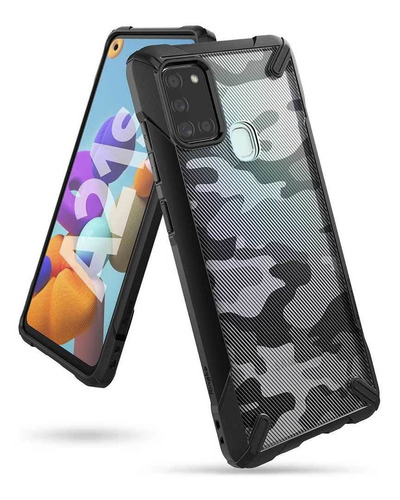 Case Ringke Fusion X Design Galaxy A21s - Importado De Usa