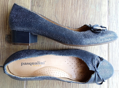 Zapato Pasqualini.confeccionado En Cuero Reptil.zona Unión