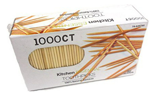 Palillos De Bambú 100% Natural - 1000 Unidades