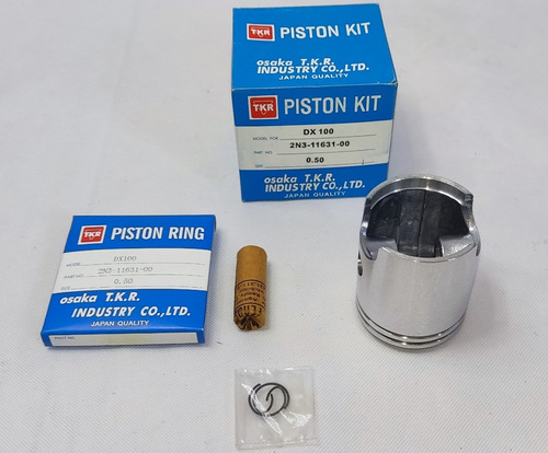 Kit De Piston Yamaha Dx-100 Medidas 0.50 1.00 1.50 2.00 Tkr