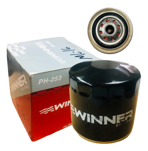 Imagen 1 de 1 de Filtro Aceite Fiat Palio 1.3 1997 1998 1999 2000 2001 #h253