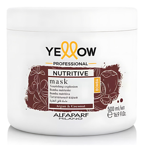 Alfapar Mascarilla Nutritive Bomba Yellow 500ml