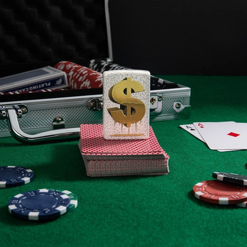Imagen 2 de 9 de Encendedor Zippo Modelo 49681 Drippy Dollar Design Garantia