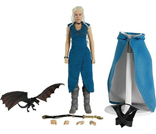 Juego De Tronos Threezero Daenerys Targaryen Figura De Accio