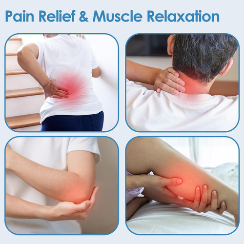 Estimulador Muscular Inalámbrico Tens Ems Recargable Portáti