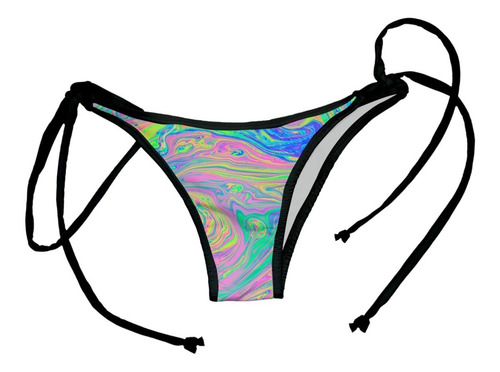 Imagem 3 de 3 de Biquini Aesthetics Holografico Tumblr Holographic Retrowave