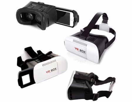 Lentes De Realidad Virtual Vr Box Para  iPhone + Galaxy, Etc