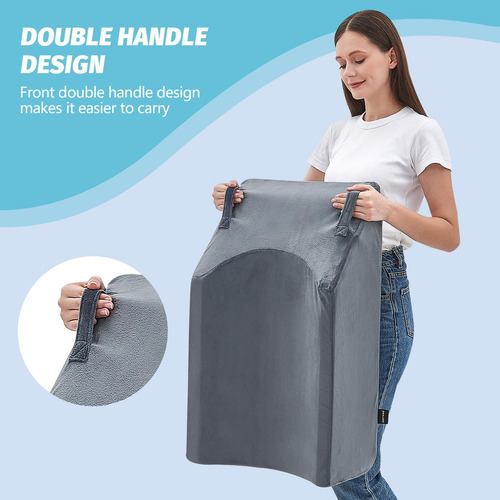 Joywoo Almohada Elevadora Con Soporte Para Piernas Dobles: I