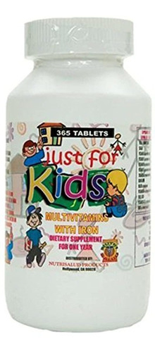 Vitaminas Para Niños Just Para Niños. Para El Crecimiento