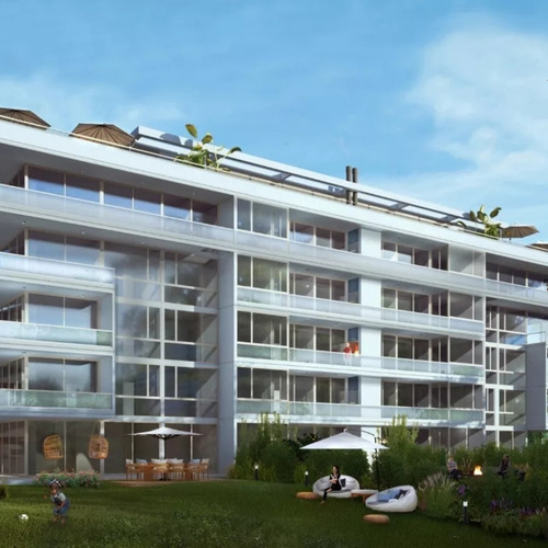 Imperdible Alquiler En Pilar Departamento 2 Amb. Con Balcón Y Vista A Jardines Complejo Luciérnagas