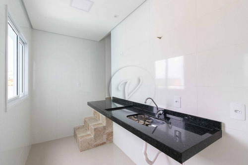 Imagem 5 de 22 de Cobertura Com 2 Dormitórios Para Alugar, 100 M² Por R$ 2.250,00/mês - Utinga - Santo André/sp - Co0892