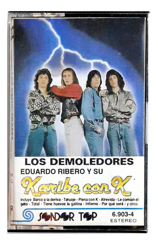  Casete Karibe Con K Los Demoledores   Oka (Reacondicionado)