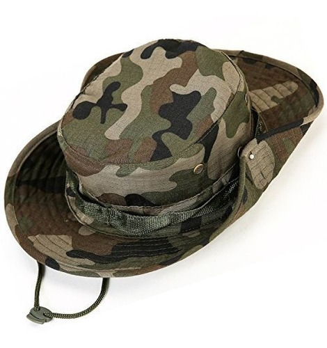 Sombrero Para Sol Unisex Kolumb Café Camuflado 