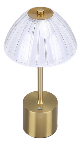 Escritorio Led De Cristal, 3 Colores, Regulable, 2000 Mah