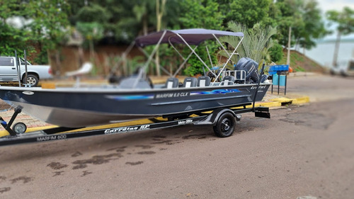 Lancha Marfim 6.0 Clx Pro Yamaha F60 4t Carreta Rodo 2025