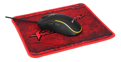 Imagen 1 de 4 de Mouse Gamer Alámbrico Y Mouse Pad Xtrike-me Modelo Gmp-290