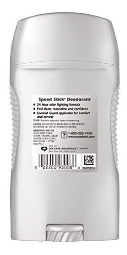 Desodorante Speed Stick Para Hombre Ocean Surf, 3 Onzas, Paq