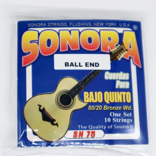 Hecho Ee. Uu., Cuerdas Sn75 H Bajo Quinto De Bronce 80/...