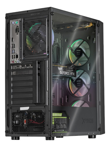 Xtreme PC Gaming GeForce RTX 3050 Core I3 12100F 16GB SSD 500GB WIFI Black