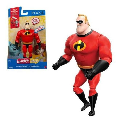 Pixar Increible Figuras Interactivas 18 Cm Mattel 