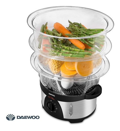 Vaporera Daewoo Fs7116 - Cocina Al Vapor Muy Sana Y Fácil