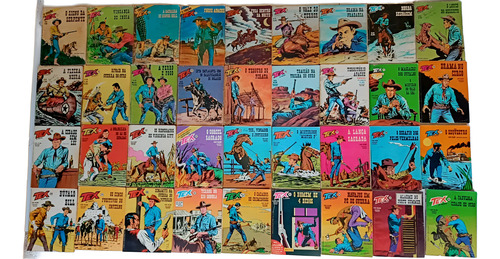Tex Mensal Coleção Completa Da Revista Tex Do Número 1 Ao 100 Edição Raro E Colecionável (Usado)