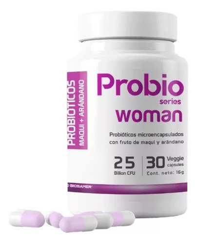 Probioticos Para La Mujer 25 Billones En Veggiecapsulas 