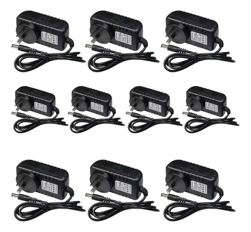 Pack X10 Fuente Switching Cargador 12v 1.5a -cctv-amextrader