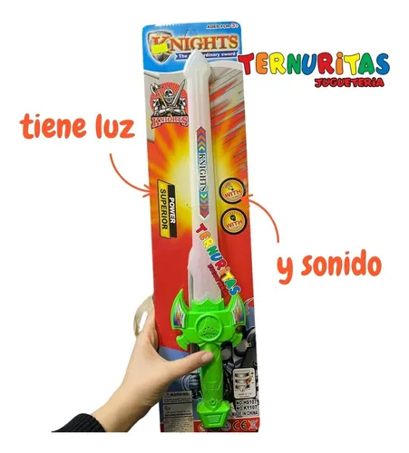 Espada Con Luz Y Sonido Juguete Infantil Niños Armas Sb