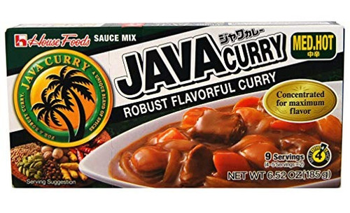 Casa Alimentos Java Curry Caliente, Cajas De 6,52 Onzas (paq