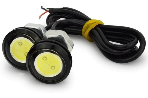 Luz Led Ojo De Aguila Lupa 9w Auto Moto Optica Giro Posicion