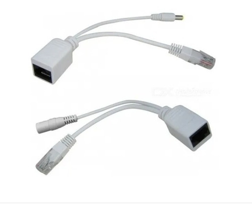 Kit 5pç Cabo Adaptador + Separador Poe Injetor