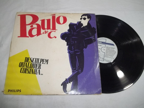 Lp Vinil - Paulo De Carvalho - Desculpem Qualquer Coisinha  