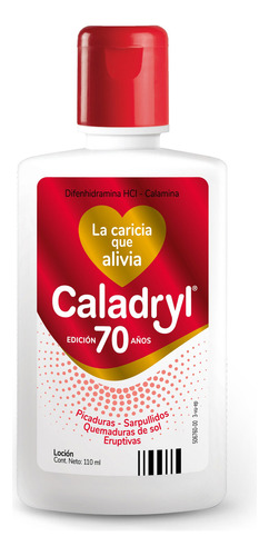  Caladryl Loción Picaduras Sarpullidos Promocional 110ml