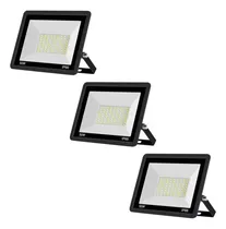 Comprar Pack 3 Proyectores Focos Led Luz Fría Exterior 30w Ip66