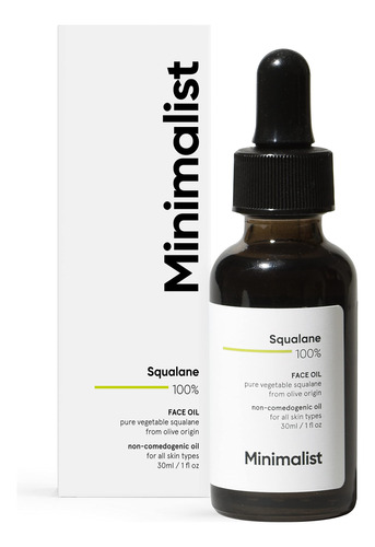 Minimalist Squalane Aceite Facial 100% (derivado De Plantas)