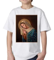 Comprar Remera De Niño Virgen Maria Relion Catolica