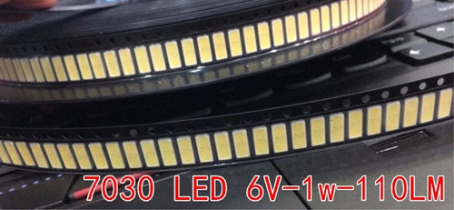  50 Pçs Led LG Backlight Innotek Smd 7030 6v 1w 100-110lm 