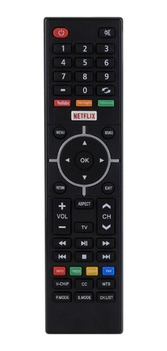 Control Compatible Con Atvio Atv3216iled Smart Tv Directo