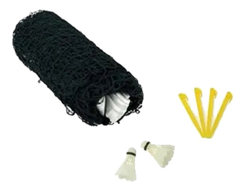 Imagen 2 de 2 de Kit Bádminton Sixzero Adulto 4 Raquetas + 2 Pl + Red + Porta