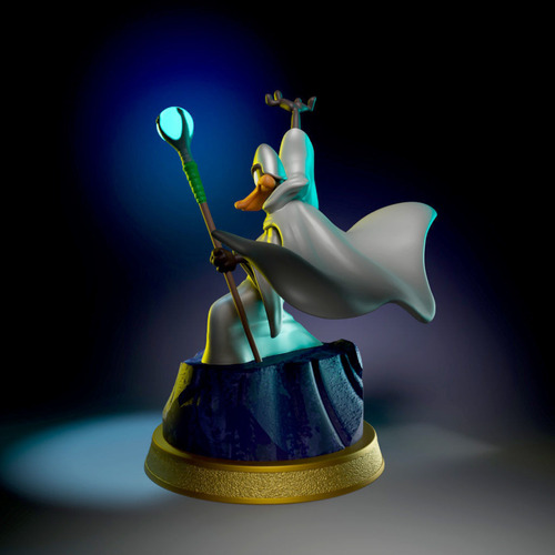 Figuras 3d El Pato Lucas Hechizero