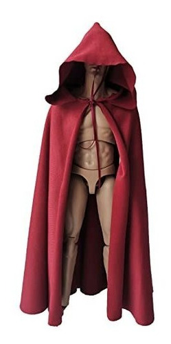 1:6 Escala Caballeros Medival Soldier Cloak Gown 1m9qa